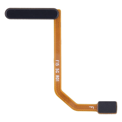 Original Fingerprint Sensor Flex Cable for Samsung Galaxy F15 SM-E156B (Black) - Replacement Part