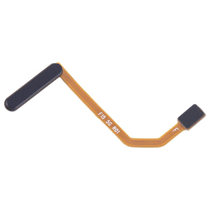 Original Fingerprint Sensor Flex Cable for Samsung Galaxy F15 SM-E156B (Black) - Replacement Part