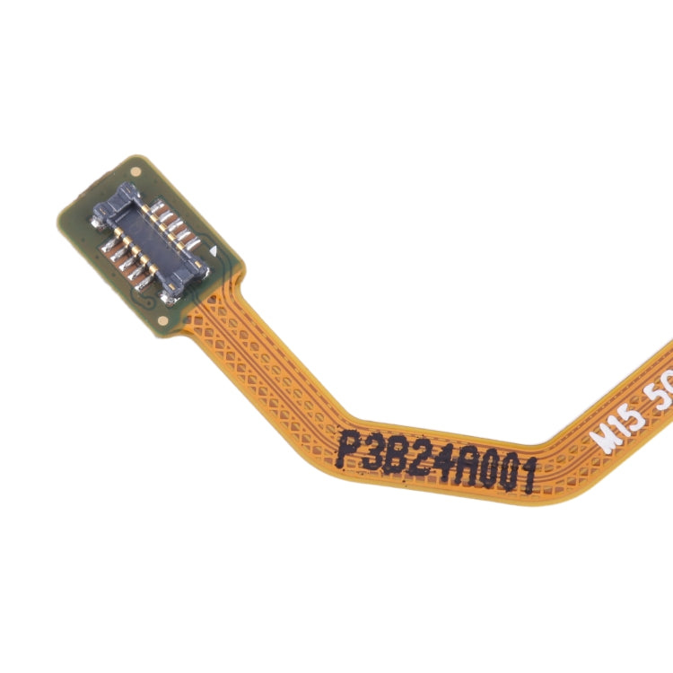 Original Fingerprint Sensor Flex Cable for Samsung Galaxy M15 SM-M156B (Green) - Replacement Part