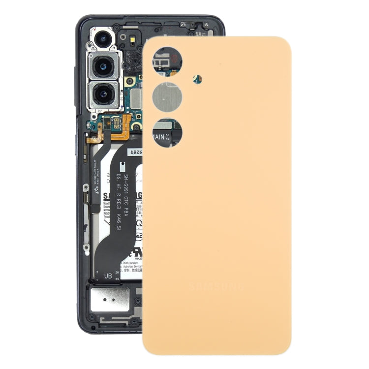 OEM Yellow Back Cover Replacement for Samsung Galaxy S24 SM-S921B - Perfect Fit, Professional Installation Recommended