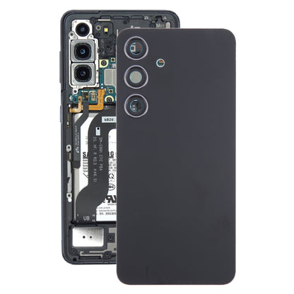 OEM Samsung Galaxy S24 SM-S921B Back Cover with Camera Lens Frame Replacement (Black) - Perfect Fit