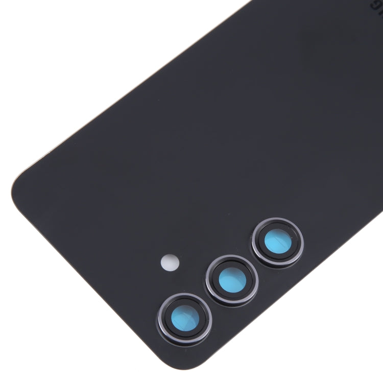 OEM Samsung Galaxy S24 SM-S921B Back Cover with Camera Lens Frame Replacement (Black) - Perfect Fit