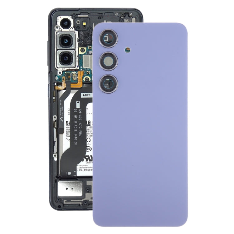 Samsung Galaxy S24 SM-S921B OEM Grey Battery Back Cover with Camera Lens Frame Replacement