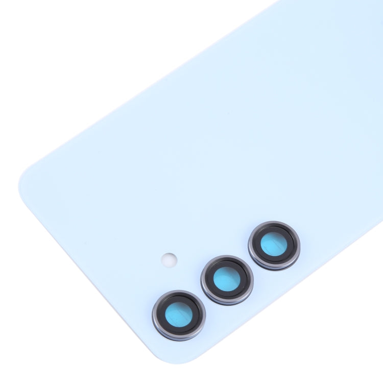 Samsung Galaxy S24 SM-S921B OEM Back Cover with Camera Lens Frame Replacement - Blue