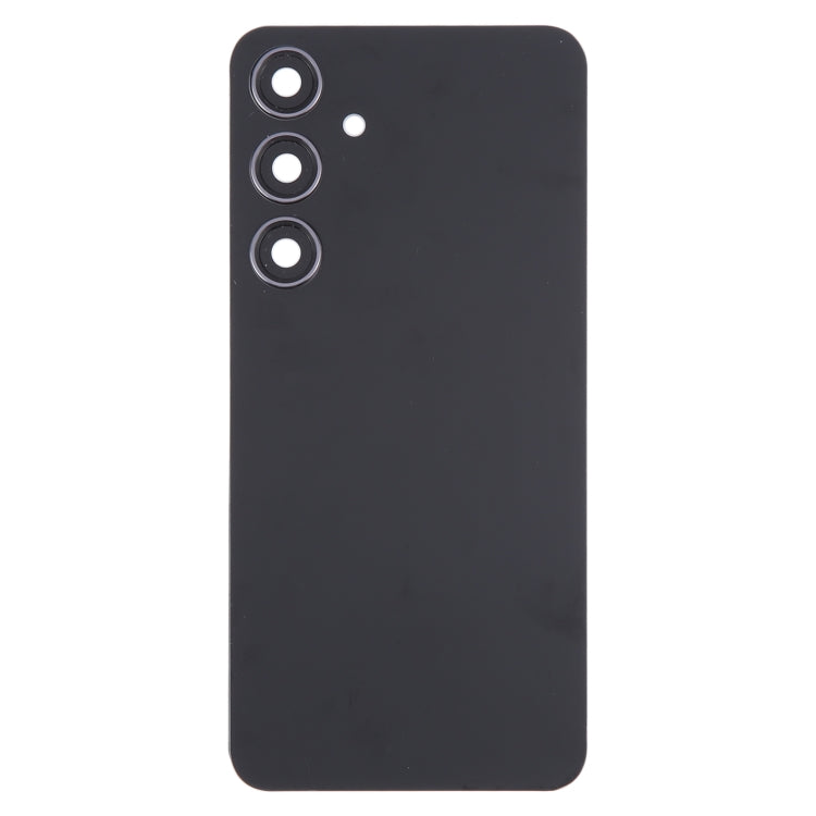 OEM Samsung Galaxy S24+ SM-S926B Battery Back Cover with Camera Lens Frame Replacement (Black)
