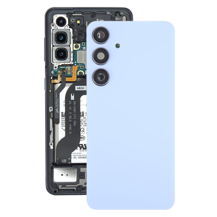 Samsung Galaxy S24+ SM-S926B OEM Back Cover with Camera Lens Frame Replacement (Blue)