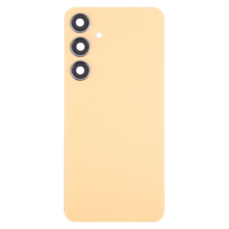 Samsung Galaxy S24+ SM-S926B OEM Yellow Battery Back Cover with Camera Lens Frame Replacement