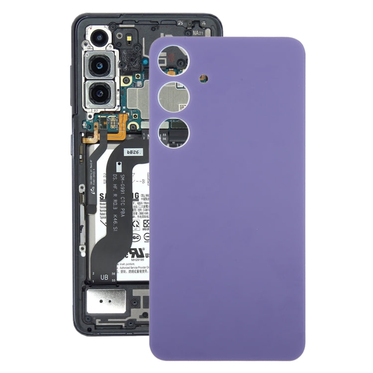 OEM Purple Battery Back Cover for Samsung Galaxy S24+ SM-S926B - Perfect Replacement, Professional Installation Recommended