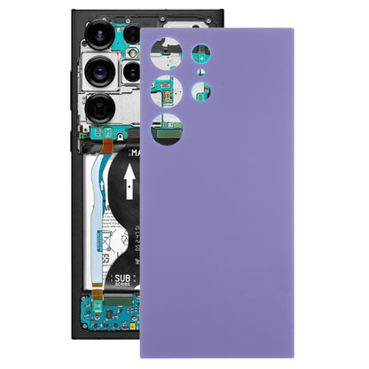 OEM Battery Back Cover for Samsung Galaxy S24 Ultra SM-S928B (Purple) - Replacement Housing Cover