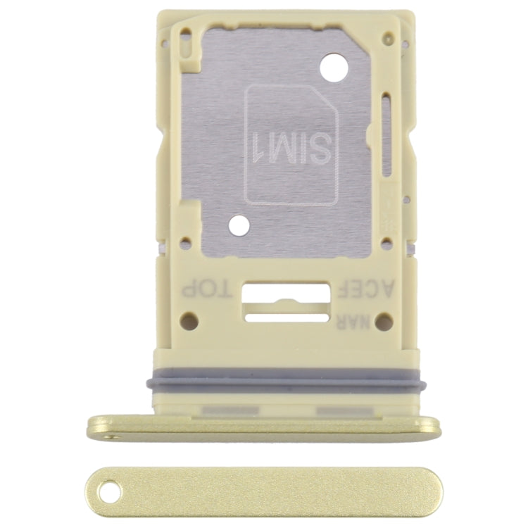 Original Yellow SIM Card Tray + Micro SD Card Tray for Samsung Galaxy A35 SM-A356B - Replacement Part