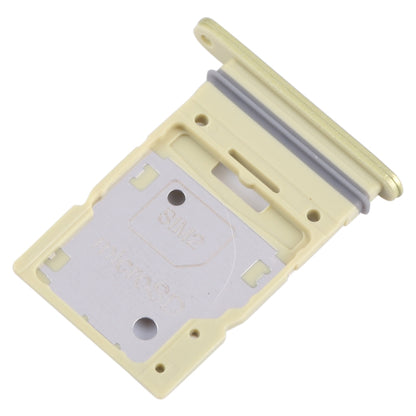 Original Yellow SIM Card Tray + Micro SD Card Tray for Samsung Galaxy A35 SM-A356B - Replacement Part
