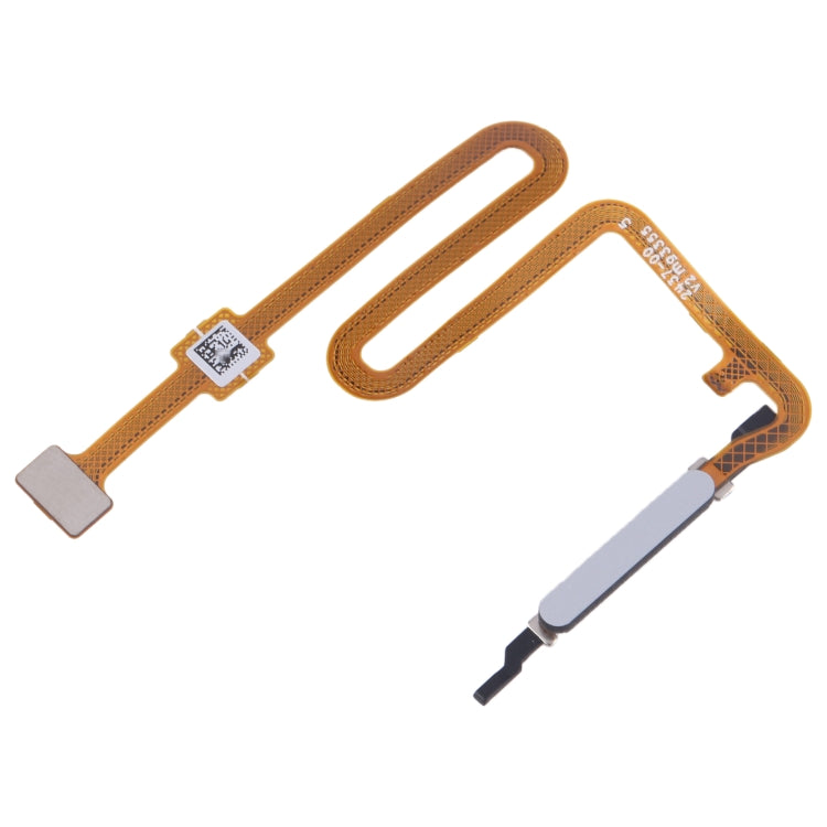 Original Fingerprint Sensor Flex Cable for Samsung Galaxy A05S (SM-A057F) - Replacement Part (White)