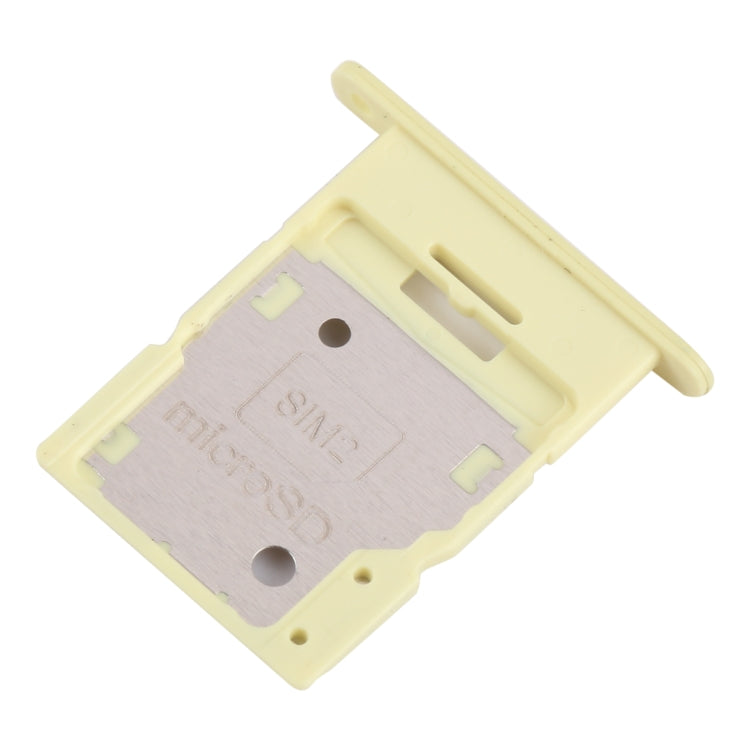 Original SIM Card Tray + SIM/Micro SD Card Tray for Samsung Galaxy A15 4G SM-A155F (Yellow) - Replacement Part