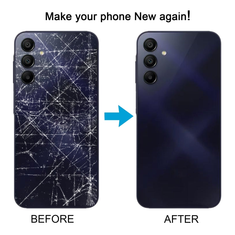 Samsung Galaxy A15 SM-A155F Blue Battery Back Cover Replacement - Quality Checked, Professional Installation Recommended