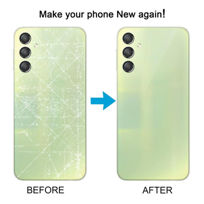 Samsung Galaxy A24 4G SM-A245F Replacement Battery Back Cover - Silver, Compatible, Professional Installation Recommended