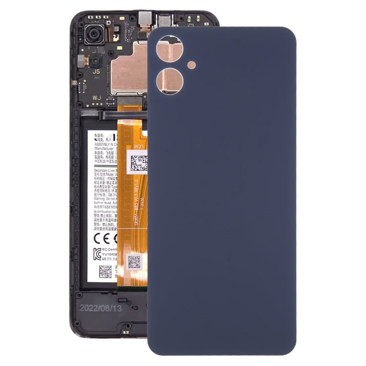 Replacement Black Battery Back Cover for Samsung Galaxy A05 SM-A055F - Professional Installation Recommended