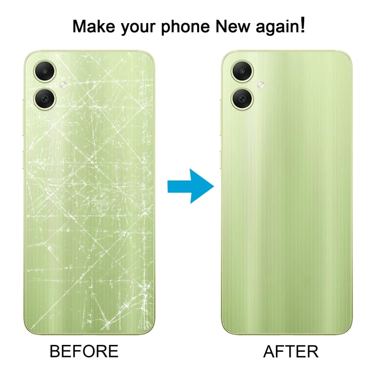 Replacement Black Battery Back Cover for Samsung Galaxy A05 SM-A055F - Professional Installation Recommended