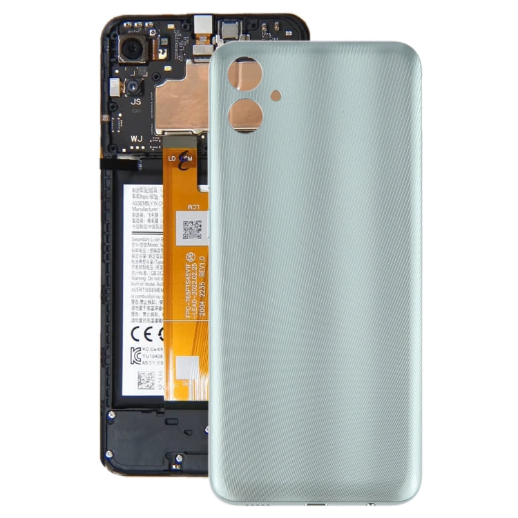 Replacement Back Cover for Samsung Galaxy A04e (SM-A042F) - Green, Perfect Fit, Professional Installation Recommended