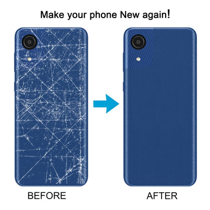 Samsung Galaxy A03 Core SM-A032F Black Battery Back Cover Replacement - Perfect Fit & Quality Checked