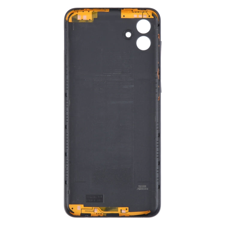 Samsung Galaxy A04 SM-A045F Back Cover Replacement (Black) - Durable Housing for Easy Installation