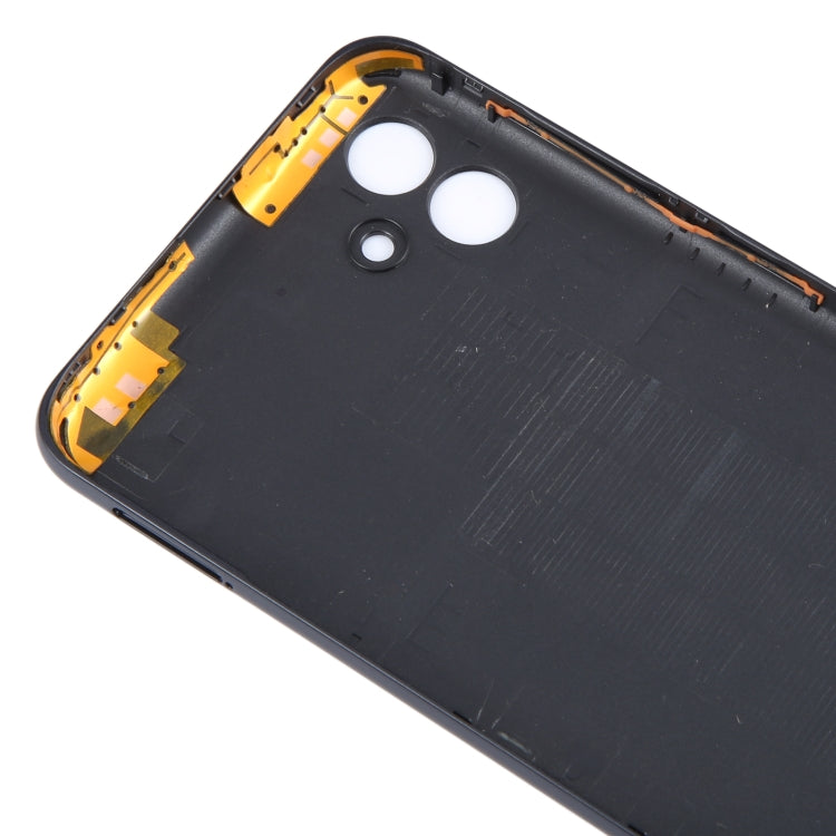 Samsung Galaxy A04 SM-A045F Back Cover Replacement (Black) - Durable Housing for Easy Installation