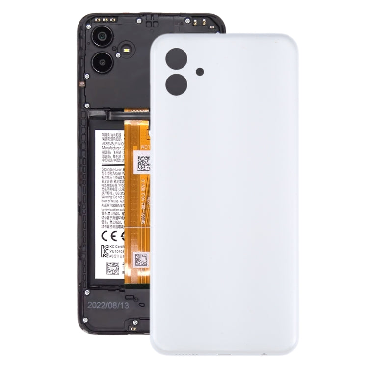 Samsung Galaxy A04 SM-A045F White Battery Back Cover Replacement - Perfect Fit & Quality Checked