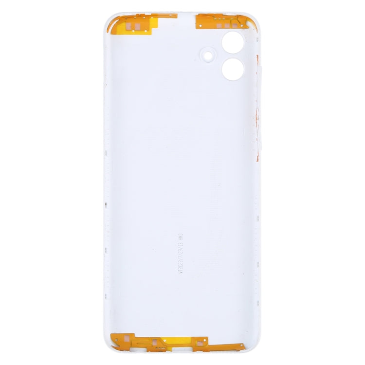 Samsung Galaxy A04 SM-A045F White Battery Back Cover Replacement - Perfect Fit & Quality Checked