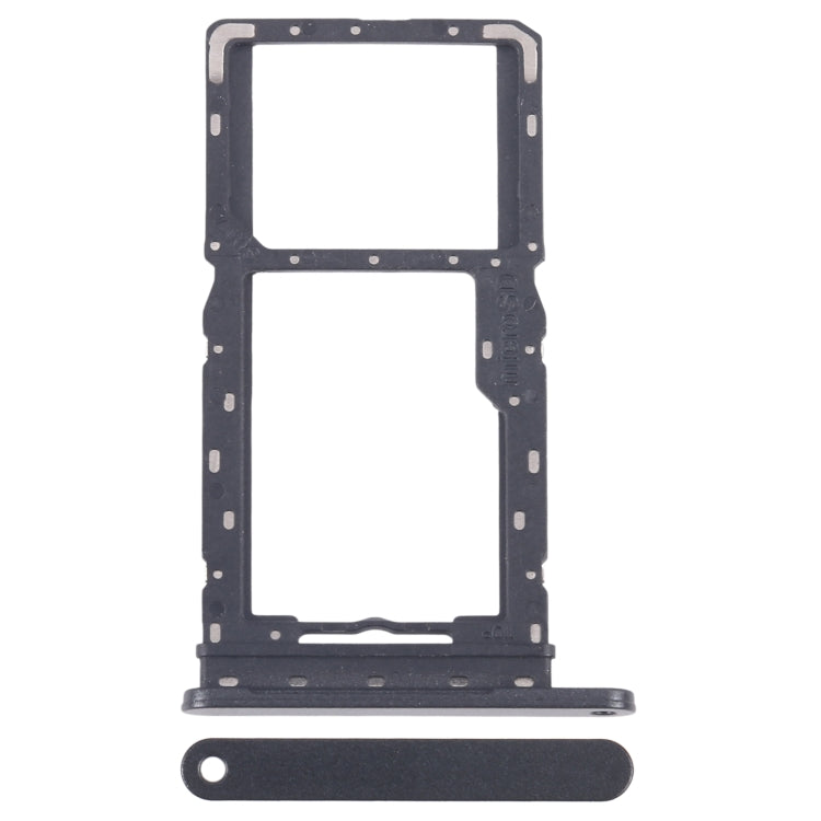 Original SIM and Micro SD Card Tray for Samsung Galaxy Tab A9 SM-X115 (Grey) - Replacement Part