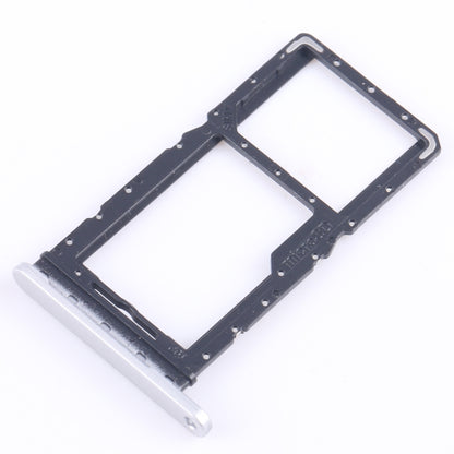 Original SIM + Micro SD Card Tray for Samsung Galaxy Tab A9 SM-X115 (Silver) - Replacement Part