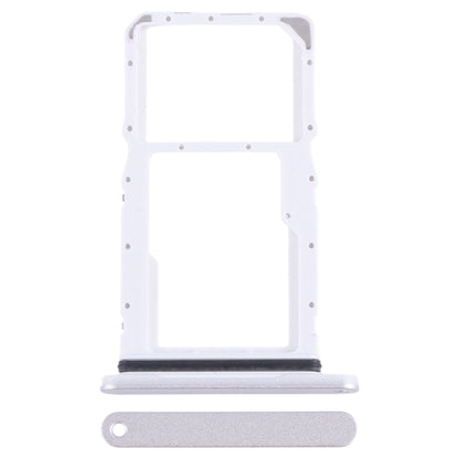 Original SIM + Micro SD Card Tray for Samsung Galaxy Tab A9+ 5G SM-X215 (Silver) - Replacement Part