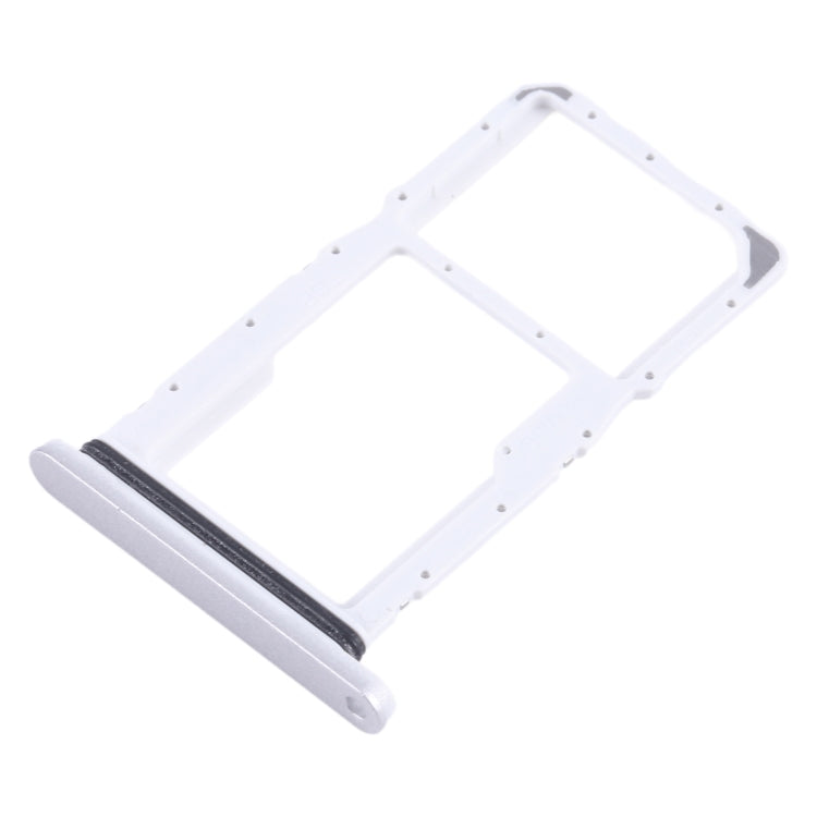 Original SIM + Micro SD Card Tray for Samsung Galaxy Tab A9+ 5G SM-X215 (Silver) - Replacement Part