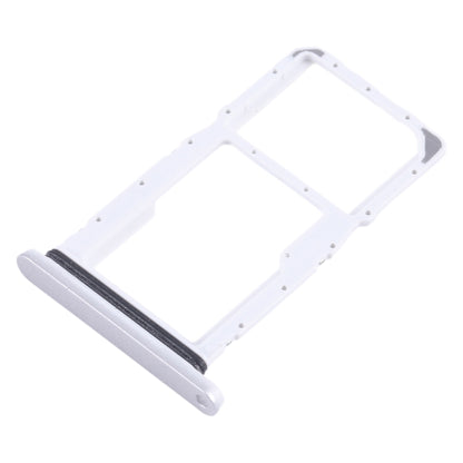 Original SIM + Micro SD Card Tray for Samsung Galaxy Tab A9+ 5G SM-X215 (Silver) - Replacement Part