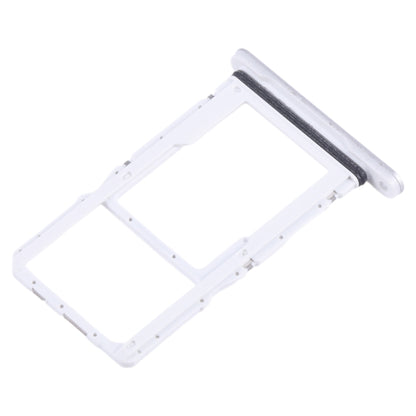 Original SIM + Micro SD Card Tray for Samsung Galaxy Tab A9+ 5G SM-X215 (Silver) - Replacement Part