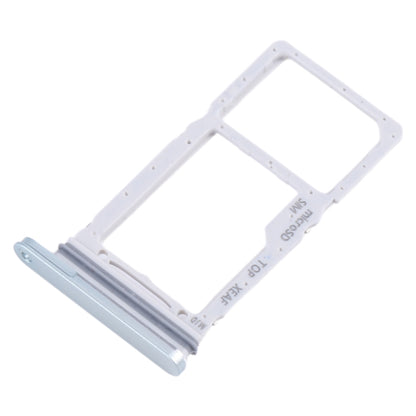 Original SIM + Micro SD Card Tray for Samsung Galaxy Tab S9 FE+ 5G SM-X610 (Silver) - Replacement Part