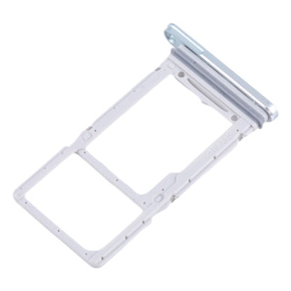 Original SIM + Micro SD Card Tray for Samsung Galaxy Tab S9 FE+ 5G SM-X610 (Silver) - Replacement Part