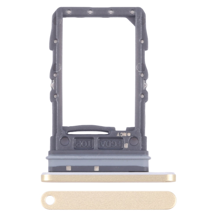 Original Gold SIM Card Tray for Samsung Galaxy Z Flip6 SM-F741B - Replacement Part, Perfect Fit