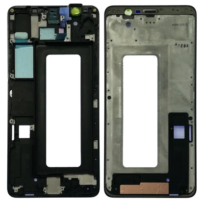 Black Front Housing LCD Frame Bezel Plate Replacement for Samsung Galaxy A8 Star / A9 Star / G8850
