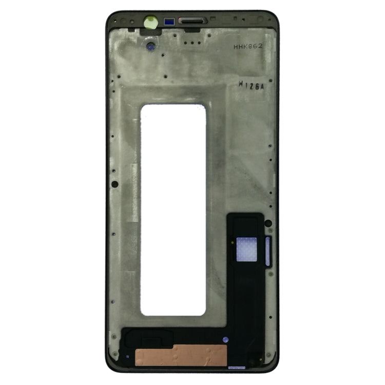 Black Front Housing LCD Frame Bezel Plate Replacement for Samsung Galaxy A8 Star / A9 Star / G8850
