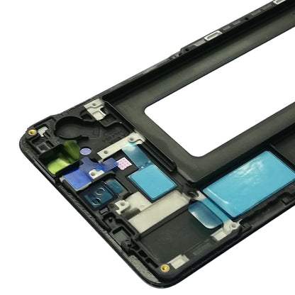Black Front Housing LCD Frame Bezel Plate Replacement for Samsung Galaxy A8 Star / A9 Star / G8850