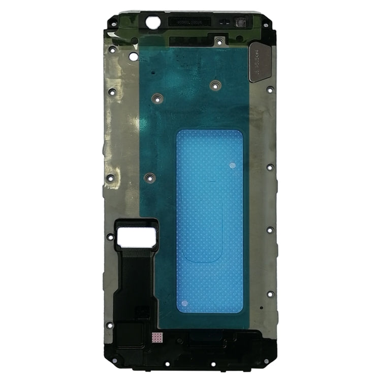 Black Front Housing LCD Frame Bezel Plate Replacement for Samsung Galaxy On6 / J6 / J600