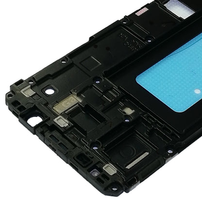 Black Front Housing LCD Frame Bezel Plate Replacement for Samsung Galaxy On6 / J6 / J600
