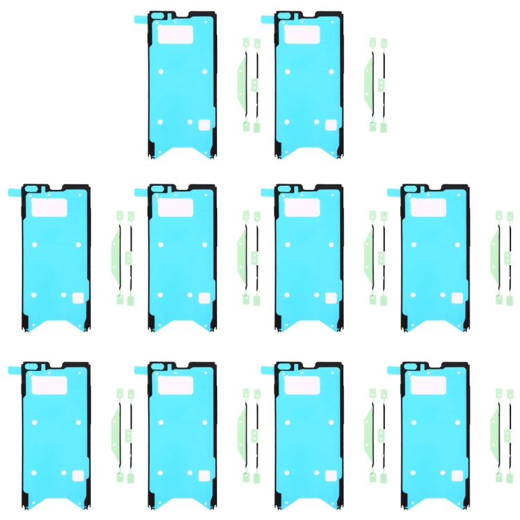 10pcs Front Housing Adhesive Replacement for Samsung Galaxy S10+ - Professional Installation Recommended