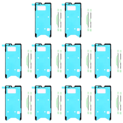 10pcs Front Housing Adhesive Replacement for Samsung Galaxy S10+ - Professional Installation Recommended