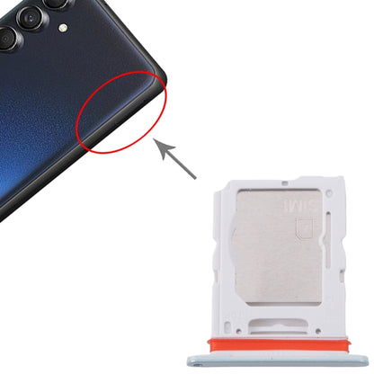 Original Green SIM Card Tray + Micro SD Card Tray for Samsung Galaxy M55 SM-M556B - Replacement Part