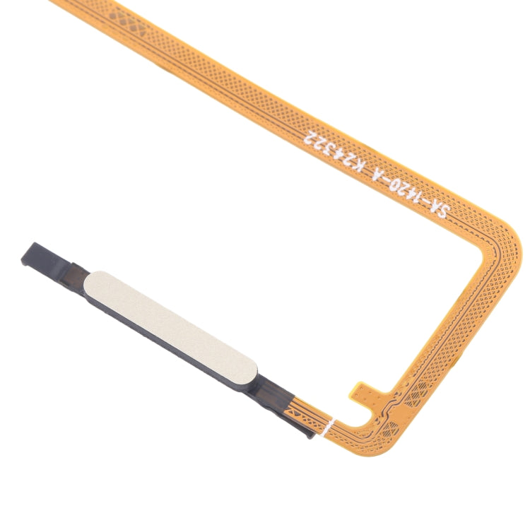 Original Fingerprint Sensor Flex Cable for Samsung Galaxy A06 (SM-A065F) - Gold Replacement Part