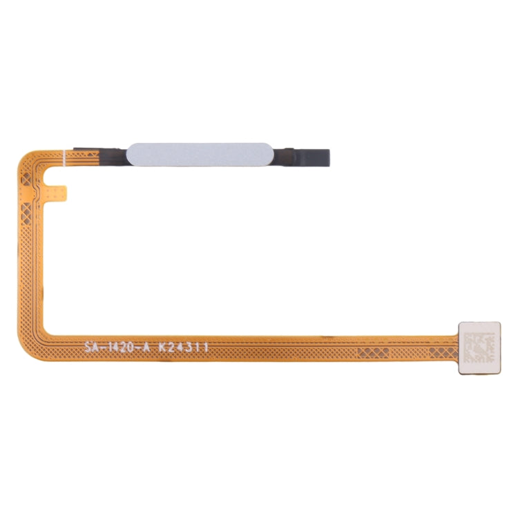 Original Fingerprint Sensor Flex Cable for Samsung Galaxy A06 SM-A065F (Silver) - Replacement Part