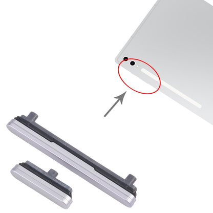Samsung Galaxy Tab S10 Ultra SM-X920/X926 Replacement Power & Volume Control Buttons (Silver)