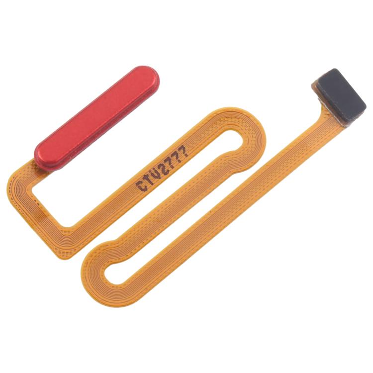 Original Fingerprint Sensor Flex Cable for Samsung Galaxy M12 / A12 (SM-A125/M125/A127) - Replacement Part (Red)