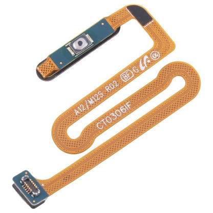 Original Fingerprint Sensor Flex Cable for Samsung Galaxy M12 / A12 (SM-A125/M125/A127) - Replacement Part (Red)