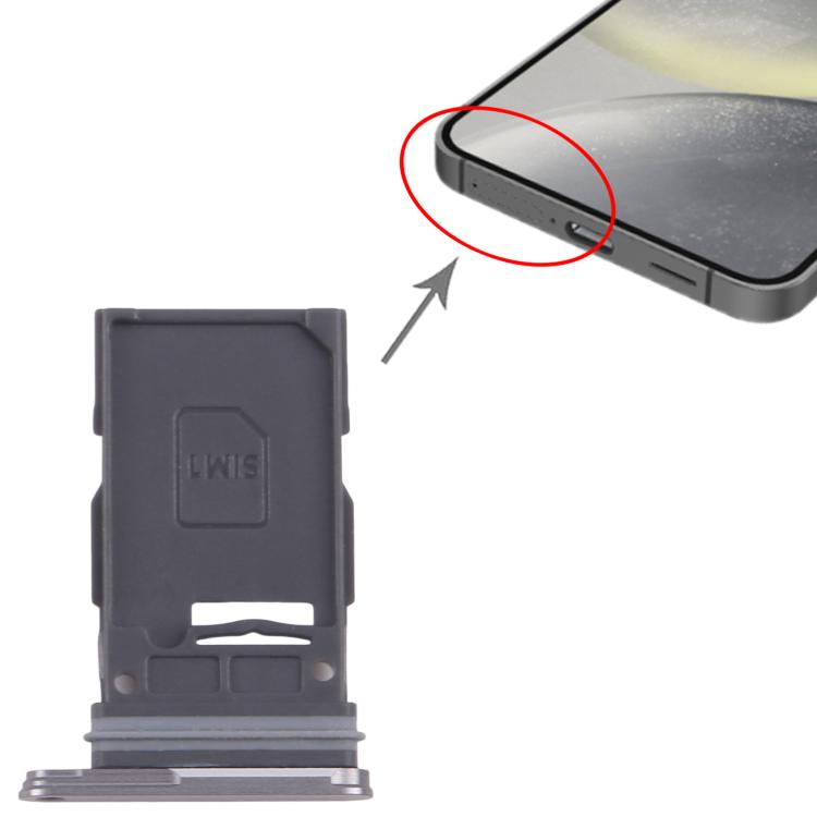 Original Grey SIM Card Tray for Samsung Galaxy S25 / S25+ (SM-S931B/S936B) - Perfect Replacement Part